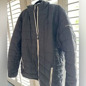 Grey Puffer Jacket